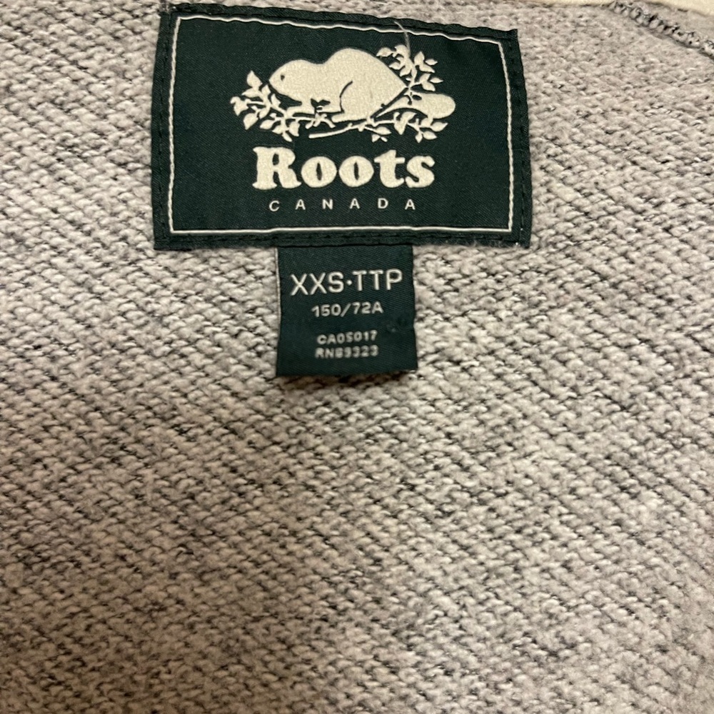 Roots | Speckled Grey Front Zip Hoodie - Picture 5 of 5